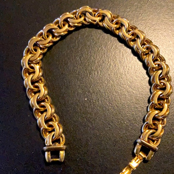 7 inch heavy Monet bracelet.